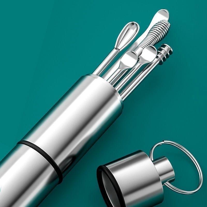 Ear Wax Cleaning Kit, 6 Pcs Ear Pick Tools